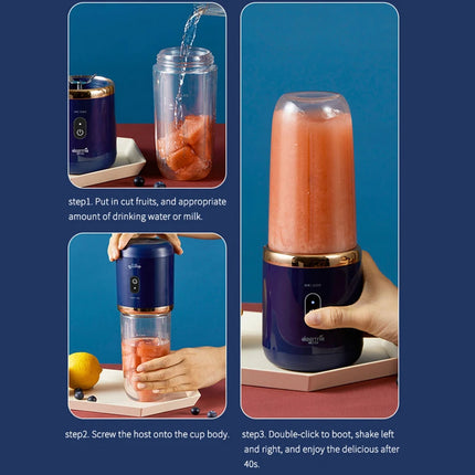 Fruit Mixers Juicers Portable Electric Juicer Blender Fruit Juicer Cup Food Milkshake Juices Maker Household Kitchen Tools by zapcart