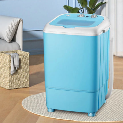 Mini electric washing machine household 220V machine baby household small semi-automatic shoe brush laundry dual purpose by zapcart