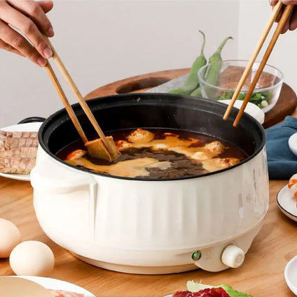 220V Multi Cookers Single/Double Layer Electric Pot 1-2 People Household Non-stick Pan Hot Pot Rice Cooker Cooking Appliances by zapcart