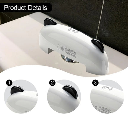 Touchless Toilet Flusher with Voice Control Automatic Toilet Flushing Device Waterproof Type C Charge for Hotel Home Office Use by zapcart