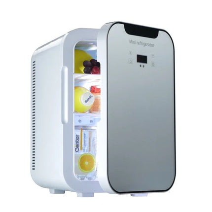 20L Car Mini Small Refrigerator Freeze Heating Dual Use Household Car Picnic Refrigeration Portable Small Refrigerator 12V 220V by zapcart