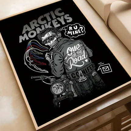1PC Arctic Monkeys Band Music Album Poster Poster Paper Print Home Living Room Bedroom Entrance Bar Cafe Art Painting Decoration by zapcart