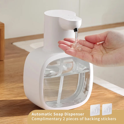 New Wall Mounted Automatic Soap Dispenser Foam Smart Hand Washing Machine 500ml Liquid Rechargeable Bathroom Induction Sensor by zapcart