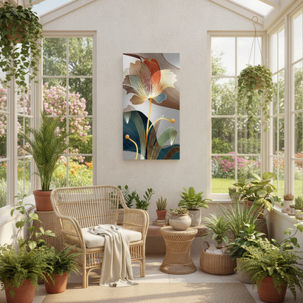 Abstract Flower Art Conservatory