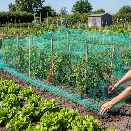 Anti Bird Net – Allotment Rows
