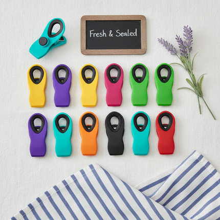 Bag Clips Flat Lay
