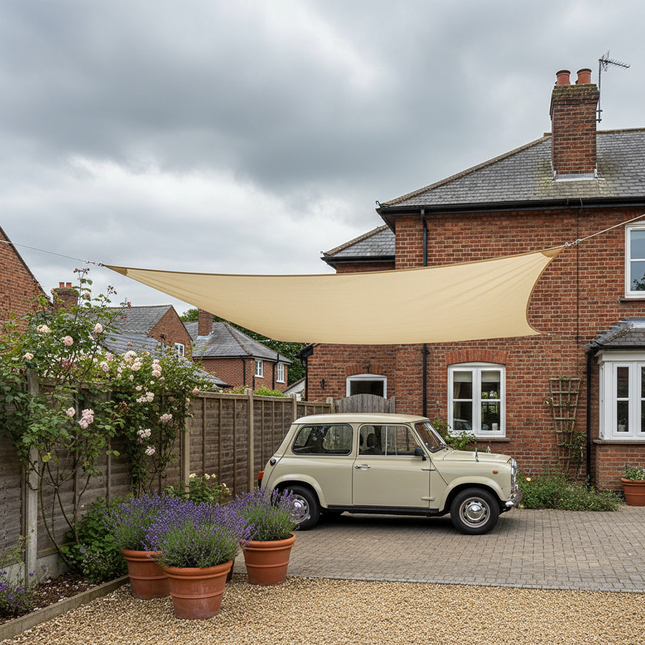 Beige Shade Sail – British Lifestyle