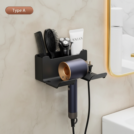Black Bathroom Organizer