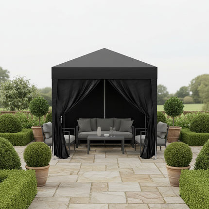 Black Modern Patio