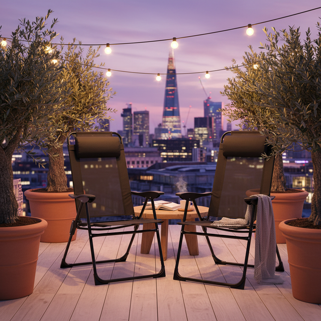 Black Recliner - Rooftop