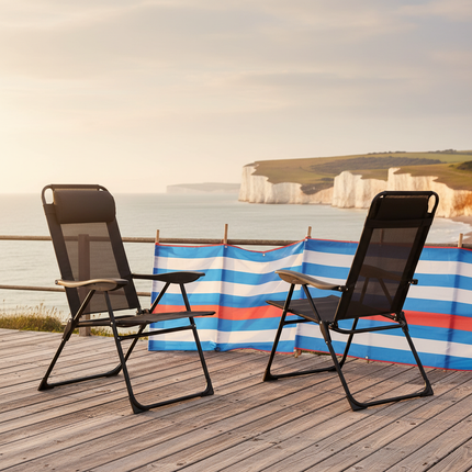 Black Recliner - Seaside
