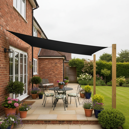 Black Shade Sail – British Lifestyle