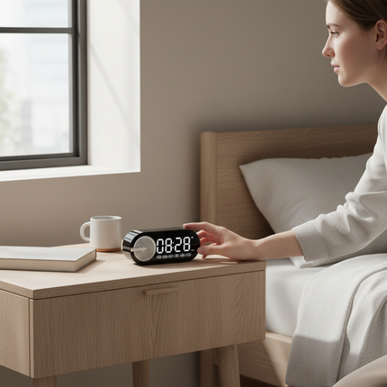 Bluetooth Speaker Alarm Clock 3