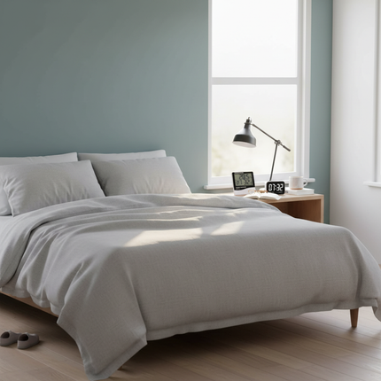 British Bedroom with Thermometer