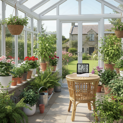 British Conservatory with Weather Station