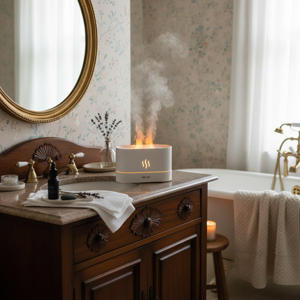 British Country Manor Bathroom