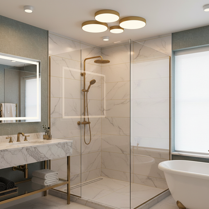 British Ensuite with Premium Lighting