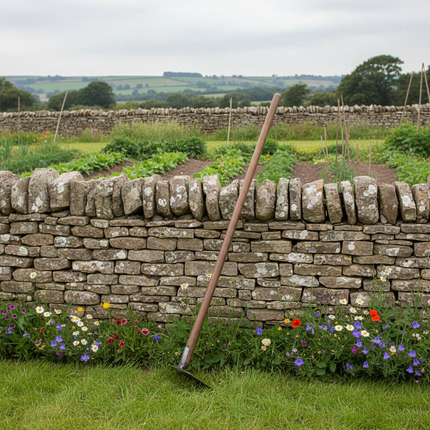 British Garden – Dry-Stone Wall Countryside