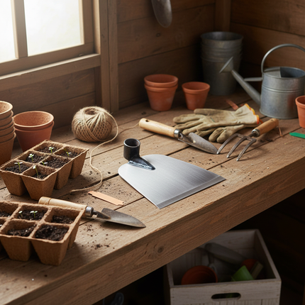 British Garden – Potting Bench Hero Shot