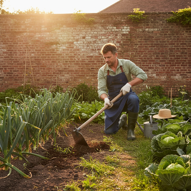 British Garden – Walled Kitchen Garden Golden Hour