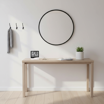 British Hallway with Hygrometer