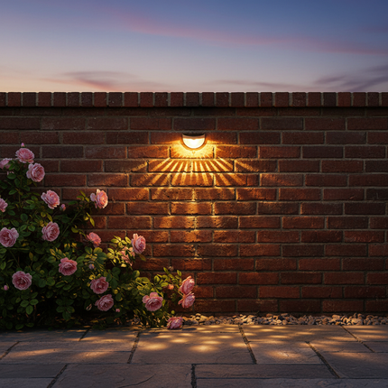 British Lifestyle - Brick Garden Wall