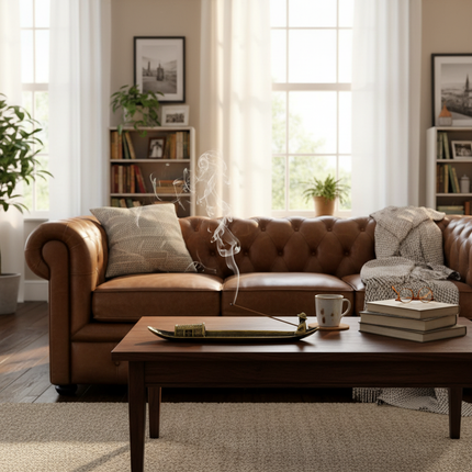 British Living Room with Incense Holder