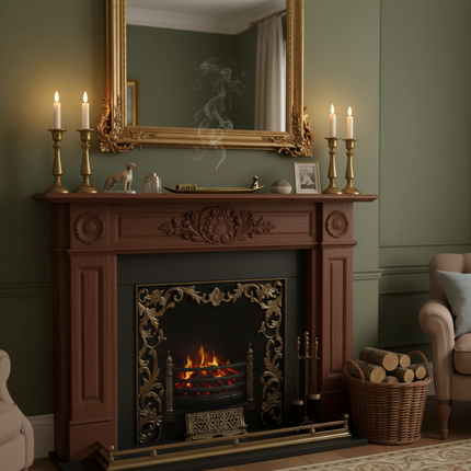 British Mantelpiece Styling