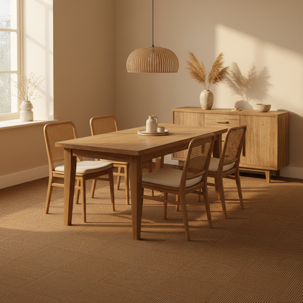 Brown Dining Room