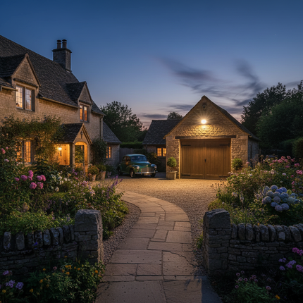 Charming Cotswold cottage with security light