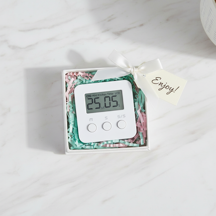 CIQ Timer White – Gift Box