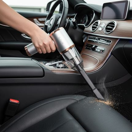 Cleaning between seats and crevices