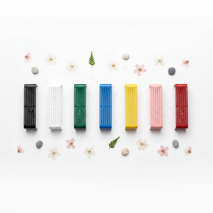 Colour Variants Flat Lay
