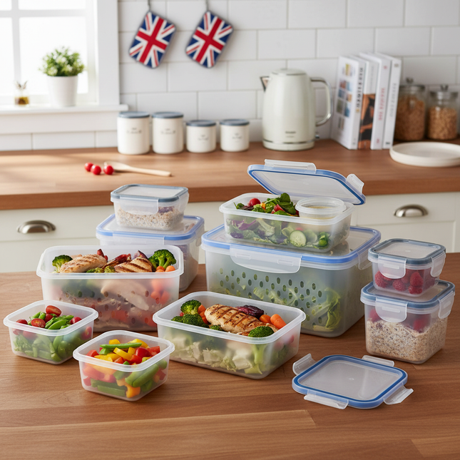 Containers - Meal Prep Blue