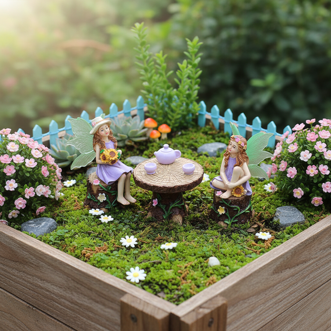 Cottage Garden Fairy Statues