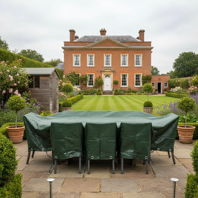 Country house garden furniture protection