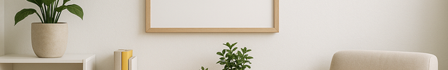 create a lifestyle horizontal image for our Privacy Policy page while using fine touches of our yellow theme color, dont fill with yellow, dont show laptop and cup of tea