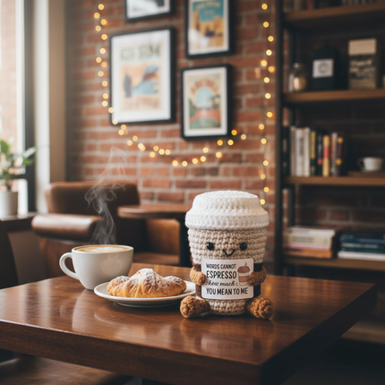 Crochet Coffee Doll Cafe