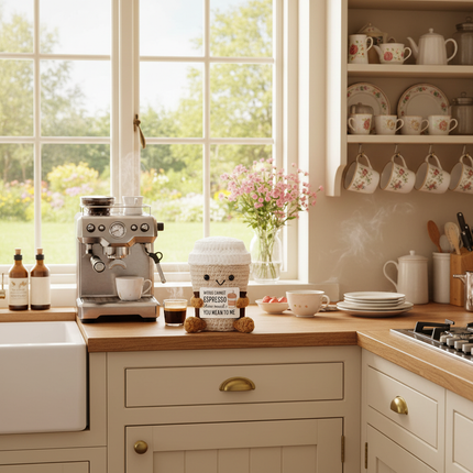 Crochet Coffee Doll Kitchen