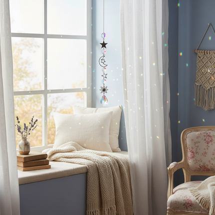 Crystal Wind Chime Bedroom