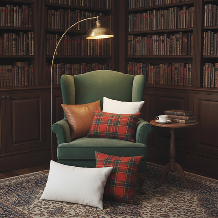 Cushions in Library