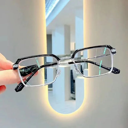 Photosensitive Color Changing Glasses HD Men's Anti-blue Light Reading Glasses by zapcart