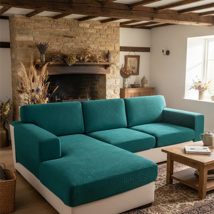 Dark Green Sofa Seat Cover - British Lifestyle