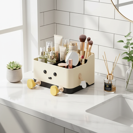 Desktop Organizer in Bathroom