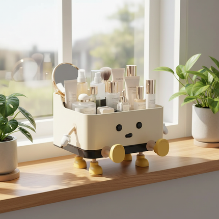 Desktop Organizer on Windowsill