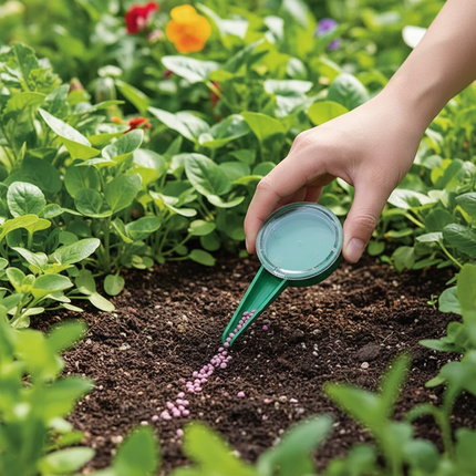 Dial Seed Sower garden lifestyle