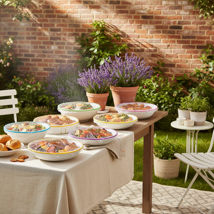 Disposable Food Covers - BBQ Buffet