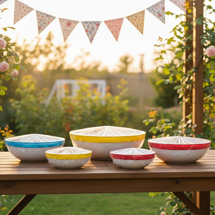 Disposable Food Covers - Garden Party