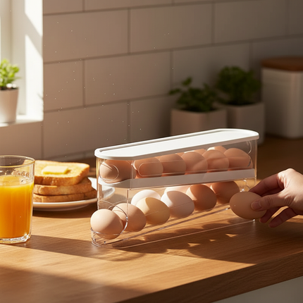 Egg Dispenser – Breakfast Scene