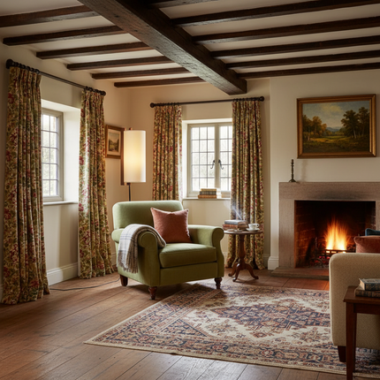 English Country Cottage Sitting Room